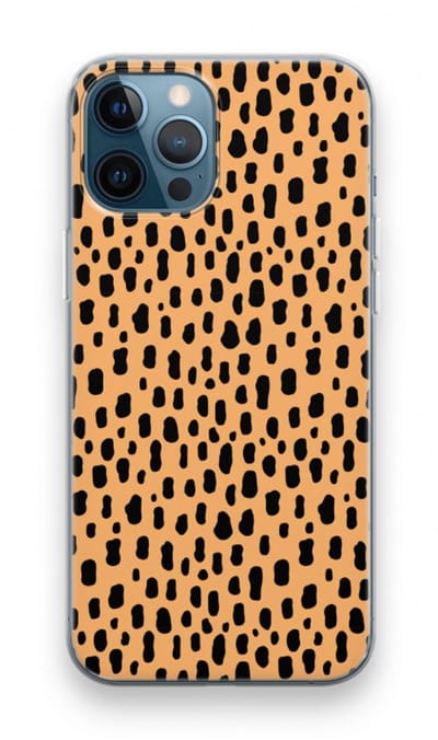 Case Company® - Hoesje geschikt voor iPhone 12 Pro hoesje - Panter - Soft Cover Telefoonhoesje - Bescherming aan alle Kanten en Schermrand