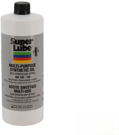 Super Lube multifunctionele olie met PTFE - 946 ml fles