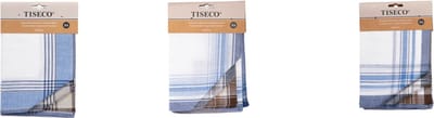 Tiseco Herenzakdoeken Primo 2 - 40 x 40cm - 6 Stuks - 100% Katoen