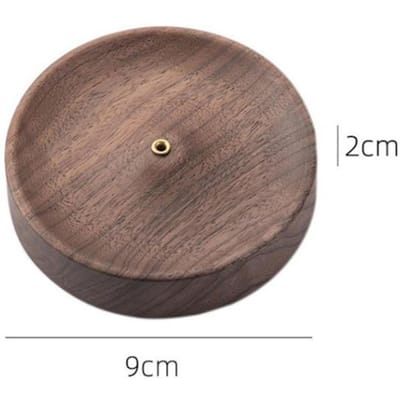 1PC Draagbare Wierookbrander Basis Mini Houder Thee Ceremonie Zen Wierook Inzetstukken Huisdecoratie Geur Aromatisch Aromatherapie Gereedschap gray
