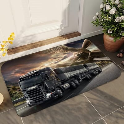 1 stuks Topklasse Vrachtwagen S-Scania Badkamer Absorberende Matten Antislip Matten Woondecoratie Benodigdheden Tapijten Woonkeuken Vloermatten 40x60cm