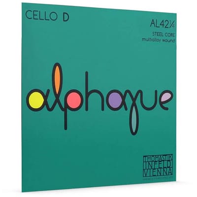 Thomastik Infeld THAL-42-14 cello string D-2 1/4 medium, steel core, multialloy wound