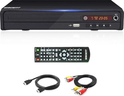 HD DVD- en CD-speler met afstandsbediening – Regiovrij, compatibel met MP3 en USB