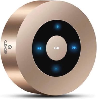 Bluetooth Speaker met Geschenkenverpakking en Touch Design - Crystal Geluid en Rijke Bas, 15 uur Speeltijd, Ondersteuning voor Aux Input en Micro SD