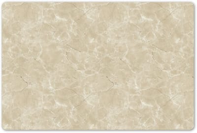 Placemats 45x30 cm - Placemat kunststof - 1 stuk - Lichtbeige - Marmer - Diffusie adering - Borden onderleggers - Decoratie voor op tafel - Keuken tafeldecoratie accessoires - Vinyl onderlegger - Tafelversiering