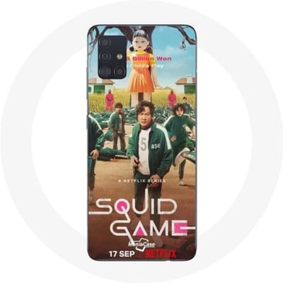 Coque - Samsung - Galaxy A51 - Squid Game - Protection contre les chocs - Souple