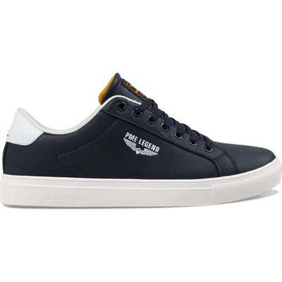 PME Legend PME Legend Carrior Sneakers blauw Imitatieleer