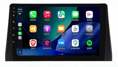 CarPlay autoradio geschikt voor Fiat Doblo | 2021 t/m 2024 | Android 13 | Draadloos Apple CarPlay & Android Auto | 2GB + 32GB | Denago DNG-A423 | 9 inch | 2021 2022 2023 2024 | Bluetooth & Wifi