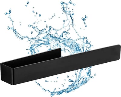 GTB® Vaatdoekhouder Gootsteen - Gootsteen Organizer - Vaatdoekhouder - Zwart - 16cm x 3cm x 3cm