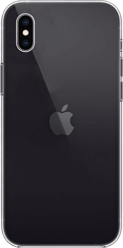 Hoes - Geschikt voor Apple iPhone X - Sterk & Shockproof - Hoesje Cover - Siliconen Case - Transparant