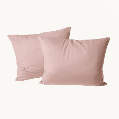 Y-NOT Kussenslopen Set - Velvet Pink - 60x70 cm - 2-pack - Zachte Kussenhoezen voor Comfortabele Nachtrust