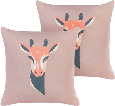 CANDELABRA - Sierkussen set van 2 - Taupe - Polyester