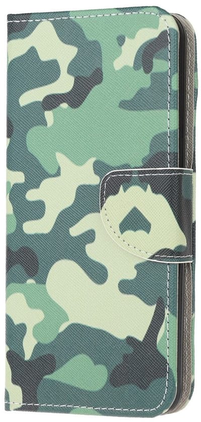 Coverup Hoesje - Geschikt voor Samsung Galaxy A52 / A52s Hoesje - Coverup Book Case - Camouflage