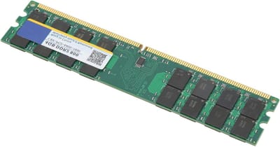 SnelShoppen - Desktop Computer RAM Geheugen DDR2 4GB 800MHz PC2 6400 1.8V voor 2e Generatie, Duurzaam en Draagbaar Geheugenmodule voor Gaming en Werk