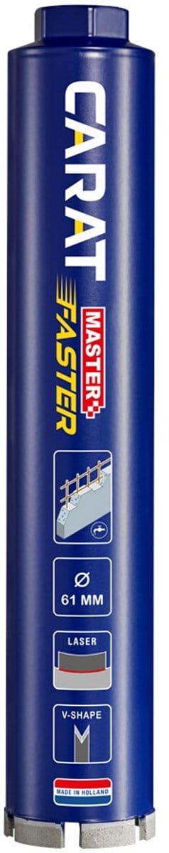 CARAT MASTER FASTER Laser Diamantboor 51x300xM30 - EMF0513005