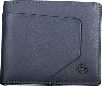 Piquadro Blue Leather Wallet