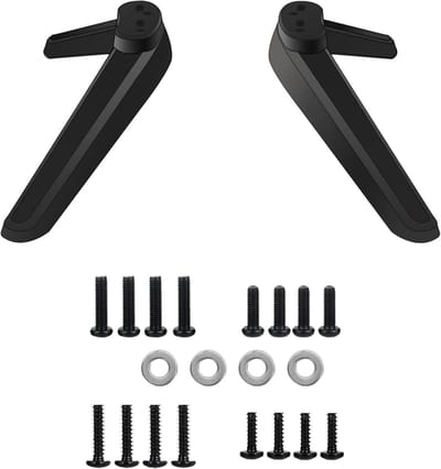 TV Stand - Pedestal Legs - Screw Set - TV Base - Pedestal Base Voor LED Plasma Flat Screens - Hole Distance Van 17mm - 20Mm