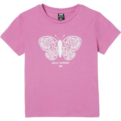 Helly Hansen Graphic K T-shirt Met Korte Mouwen Roze 24 Months Kinderen