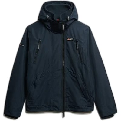 Superdry Jas Hooded Mtn Windbreaker Jacket M5012100a Eclipse Navy Mannen Maat - L