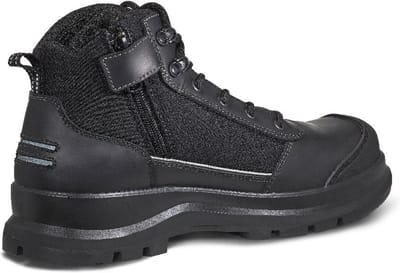 Carhartt Veiligheidsit-laarzen Detroit Reflective S3 Zip Safety Boot Black