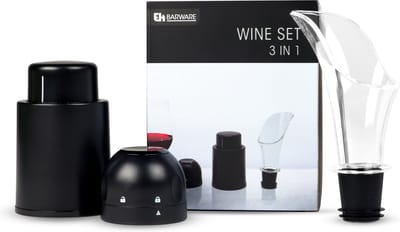 MDO Wijnstopper - Champagne stopper - Wijn schenker - Wijnset - Wijncadeau - Kerstcadeau