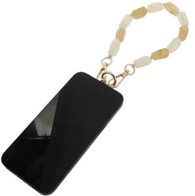 Natural telefoonbandje Carry- telefoonkoord- Dames koord- Moederdag- Trendy