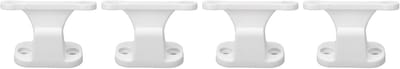 RV Deurhouders - Deurstopper Set - Veilig Deuren Openen - Lichtgewicht ABS Kunststof - Set van 4 - Wit