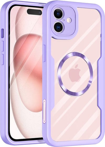 Hoesje geschikt voor Apple iPhone 16 Plus - Techsuit ColorVerse 360 Case met Screenprotector - Geschikt voor MagSafe - Paars