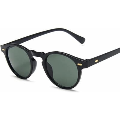Lunettes de soleil ovales petites à la mode transparentes classiques UV400 Tendances Lunettes de soleil Nuances transparentes pour femmes