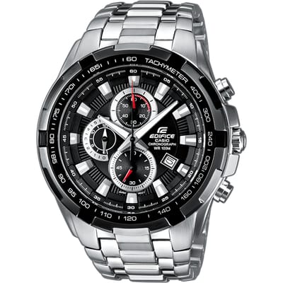 Casio Edifice Classic EF-539D-1AVEF Herenhorloge 47 mm - Zilverkleurig