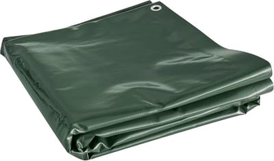 Zwaar PVC Dekzeil Houtbescherming 1,5x3m - Waterdicht en UV-gestabiliseerd