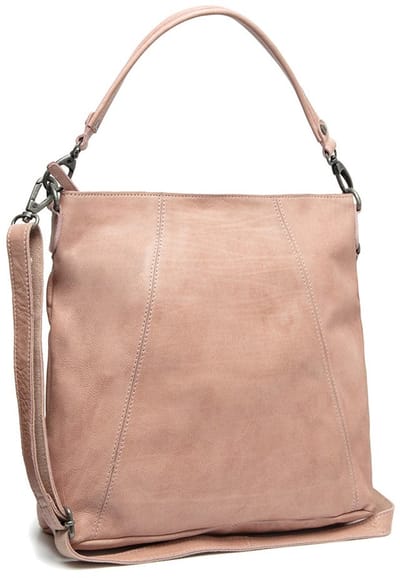 The Chesterfield Brand Leren Schoudertas Sintra Shoulderbag Vintage Rose Zalmroze