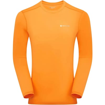 Montane Dart Lite T-shirt Met Lange Mouwen Oranje XL Man