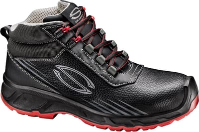 SIR SAFETY FENICE Veiligheidsschoenen S3 HEREN Werkschoen Zwart - Stalen Neus en Stalen Tussenzool - Antislip SR - Ademend