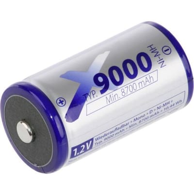 XCell Oplaadbare D batterij (mono) NiMH 9000 1.2 V 1 stuk(s)