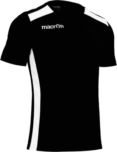 Macron Team shirt - zwart - maat L - sport en vrije tijd