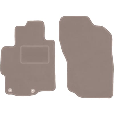 Beige voormatten voor: Mitsubishi Lancer VIII CY sedan, sportback (2007-2016)