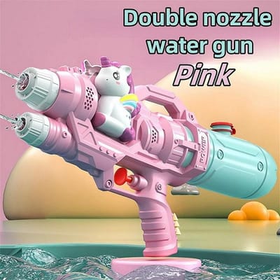 Dinosaurussen Eenden Haaien Dubbele Sproeiers Waterpistool Speelgoed Watergevechten Familiebijeenkomsten Feestspellen Zwembaden Strand Speelgoed