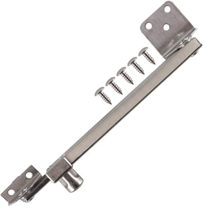 Raamuitzetter - Veiligheidsgrendel - Winddicht Ramen - Verstelbare Telescoop - 185-293mm - Zilver