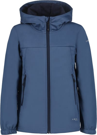 Icepeak Kline Jr Jas - Kinderen Ongevoerde softshell - Navy Blue