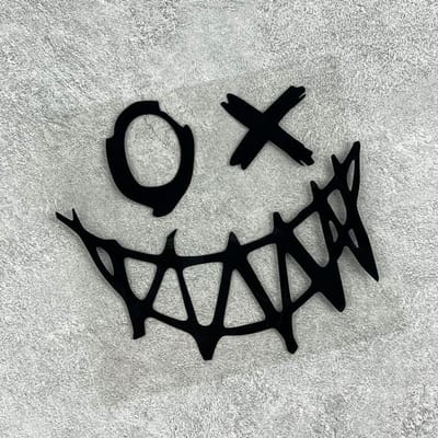 OX Eyes Devil Creative Funny Car Stickers Modified Auto Window Decoration Cover Scratches Personalized Vinyl Waterproof Stickers