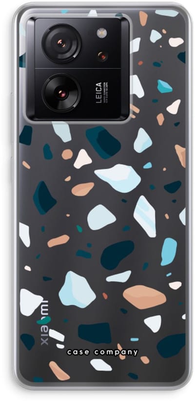 Case Company® - Hoesje geschikt voor Xiaomi 13T Pro hoesje - Terrazzo N°13 - Soft Cover Telefoonhoesje - Bescherming aan alle Kanten en Schermrand