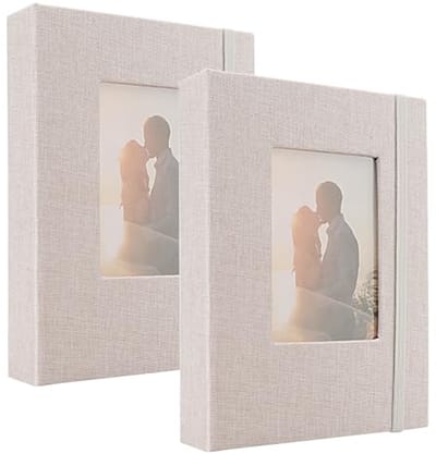 Compacte Fotoalbums voor 10 x 15 cm Foto's – 26 Pagina's voor 52 Foto's – Perfect voor Dagelijkse Herinneringen