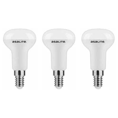 Asalite LED Lamp R50 E14 Fitting - 5W = 37W - 470 Lumen - 4000K Neutraal Wit Licht - Niet Dimbaar - 220-240V - Ø50mm - 3 stuks