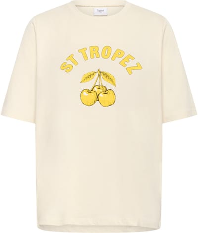 Saint Tropez OctaviaSZ T-Shirt Dames T-shirt - Creme