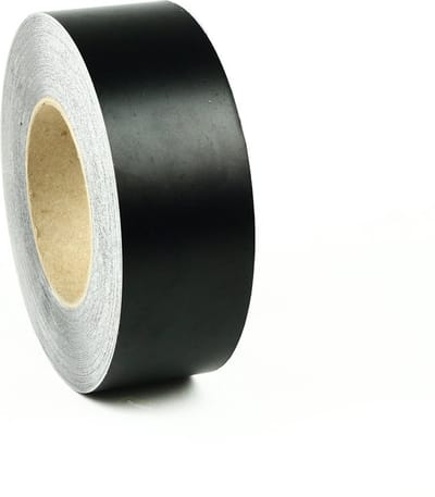 Vloerbelijningstape Lite 50 m x 50 mm - Zwart - 5000 cm x 50 mm x 0,1 mm- Vlak - Monomeric vinyl film - 0,1 mm - Voor binnen