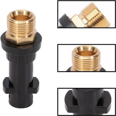 Geschikt-voor-Kärcher-K2-K7-Adapter-M22-15mm-Mannelijk-naar-Bajonet-Koppeling-voor-Hogedrukslang-en-Lans-160-Bar