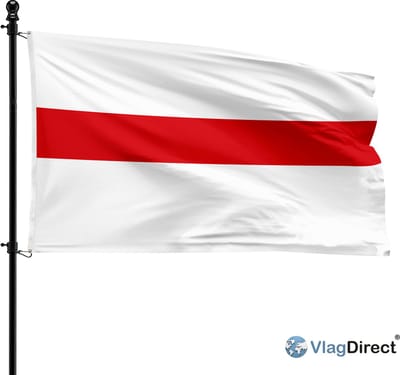 Dendermondse vlag - Gemeente Dendermonde vlag - 90 x 150 cm.