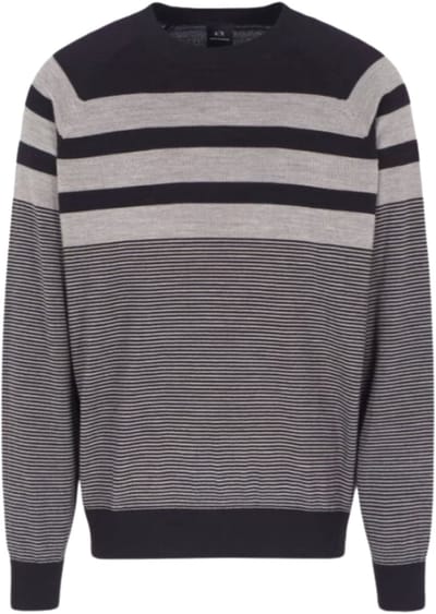 Armani Exchange - Trui Donkerblauw Armani Exchange Trui Donkerblauw 6dzm2k Zmm9z