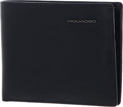 PIQUADRO Portemonnee Obidos Men's Wallet Blu Blauw